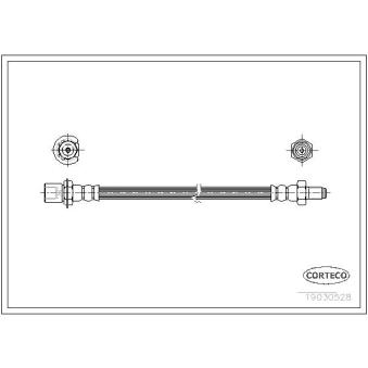 Flexible de frein CORTECO [19030528]
