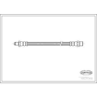 Flexible de frein CORTECO OEM 7D0611775C
