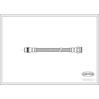 Flexible de frein CORTECO OEM 4806E3 Flexible de frein CORTECO OEM 4806E3