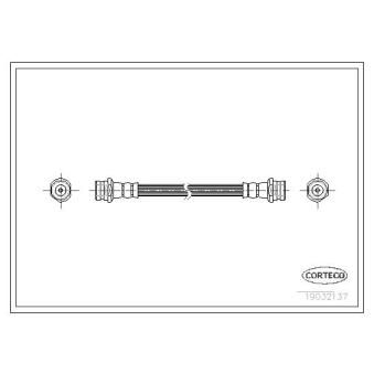 Flexible de frein CORTECO 19032137