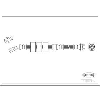 Flexible de frein CORTECO [19032147]