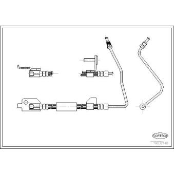 Flexible de frein CORTECO [19032148]