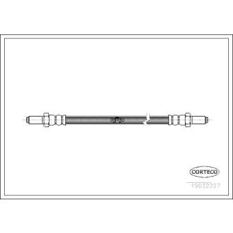 Flexible de frein CORTECO OEM 08827184