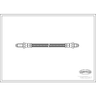 Flexible de frein CORTECO 19032267