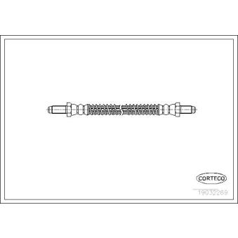 Flexible de frein CORTECO [19032269]