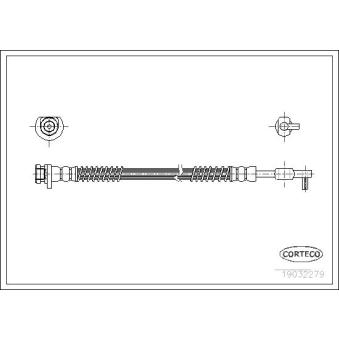 Flexible de frein CORTECO OEM ANR3628