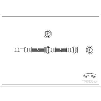 Flexible de frein CORTECO OEM 462144U000 Flexible de frein CORTECO OEM 462144U000