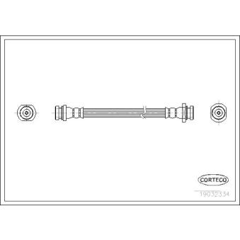 Flexible de frein CORTECO OEM 5156083031 Flexible de frein CORTECO OEM 5156083031