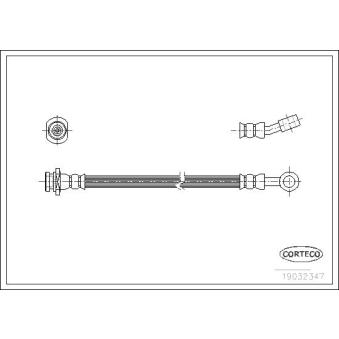 Flexible de frein CORTECO [19032347]