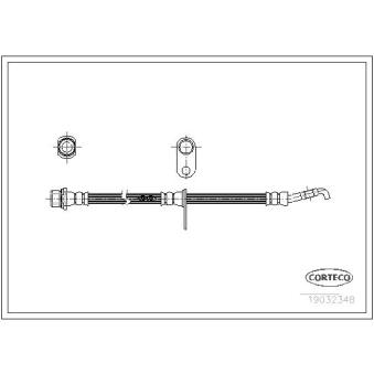 Flexible de frein CORTECO [19032348]