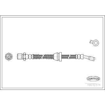Flexible de frein CORTECO 19032374