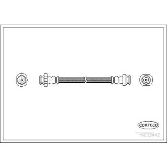 Flexible de frein CORTECO OEM 462149C103