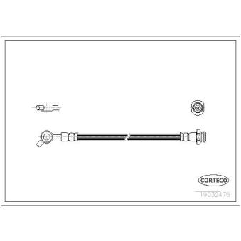 Flexible de frein CORTECO OEM 4621001J11