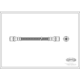 Flexible de frein CORTECO OEM 26541AE010