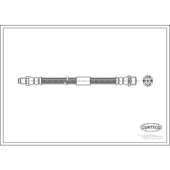 Flexible de frein CORTECO OEM 4908695