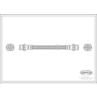 Flexible de frein CORTECO OEM 9094702A47