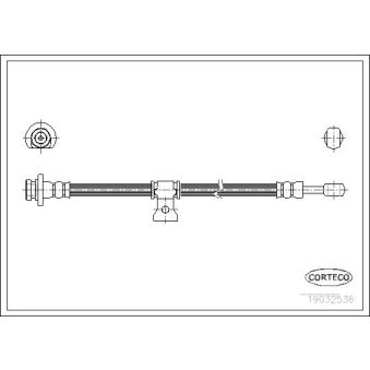Flexible de frein CORTECO OEM GBH245