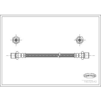 Flexible de frein CORTECO OEM 96300330