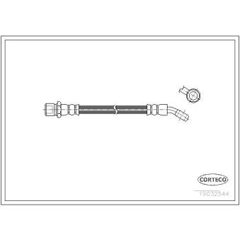 Flexible de frein CORTECO OEM 725531290 Flexible de frein CORTECO OEM 725531290