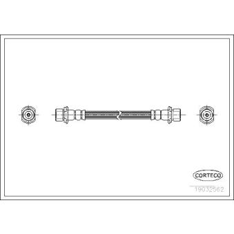 Flexible de frein CORTECO [19032562]