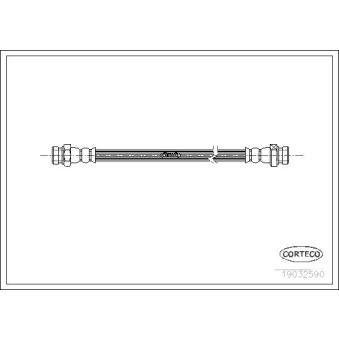 Flexible de frein CORTECO [19032590]