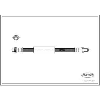 Flexible de frein CORTECO OEM 9120711