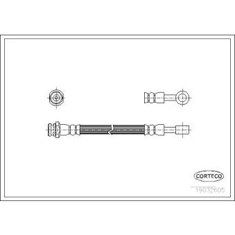 Flexible de frein CORTECO OEM 5874428300