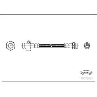 Flexible de frein CORTECO OEM 46431634003P Flexible de frein CORTECO OEM 46431634003P