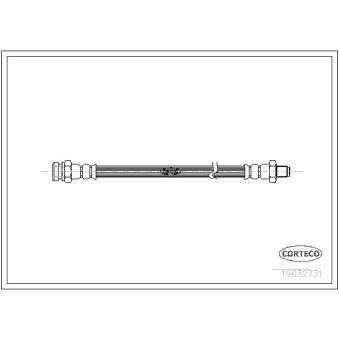 Flexible de frein CORTECO OEM 4621101A15 Flexible de frein CORTECO OEM 4621101A15