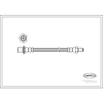 Flexible de frein CORTECO [19032764]