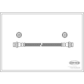 Flexible de frein CORTECO OEM 46430SA5015
