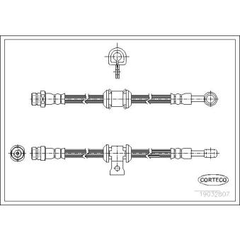 Flexible de frein CORTECO [19032807]