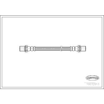 Flexible de frein CORTECO OEM 9695032405