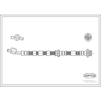 Flexible de frein CORTECO OEM 462102F002
