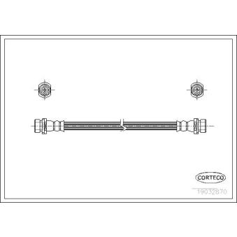 Flexible de frein CORTECO [19032870]