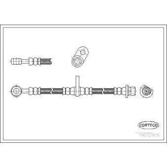 Flexible de frein CORTECO [19032906]