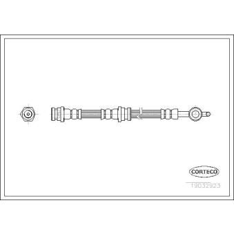 Flexible de frein CORTECO OEM B25D43980