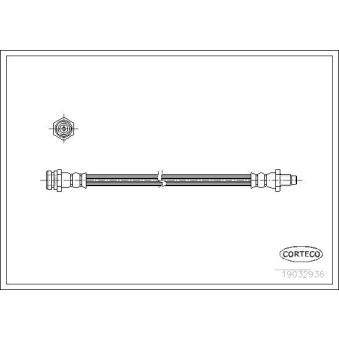 Flexible de frein CORTECO OEM MB857531