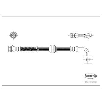 Flexible de frein CORTECO [19033010]