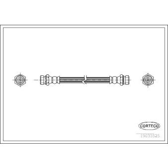 Flexible de frein CORTECO [19033525]
