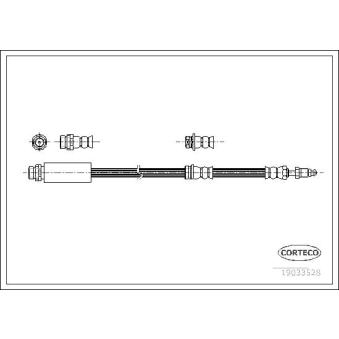 Flexible de frein CORTECO OEM D35043980B