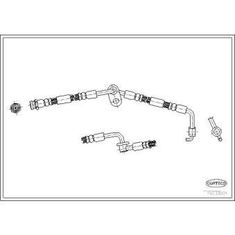 Flexible de frein CORTECO OEM f15143980