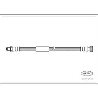 Flexible de frein CORTECO OEM 51733731 Flexible de frein CORTECO OEM 51733731