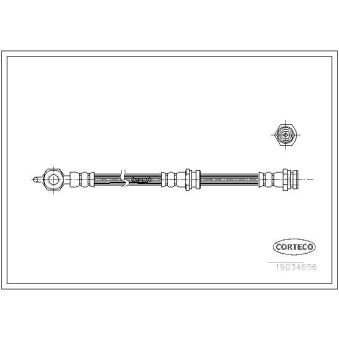 Flexible de frein CORTECO OEM G30443980A