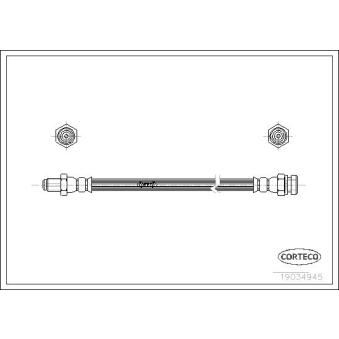 Flexible de frein CORTECO OEM 311611701B