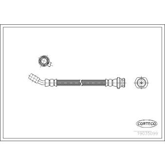 Flexible de frein CORTECO OEM 462105F201