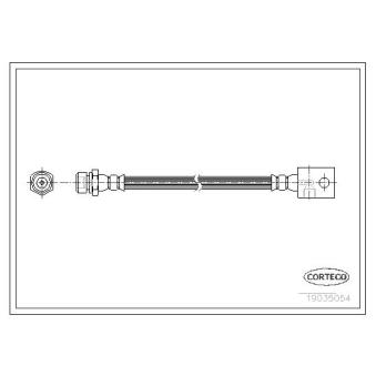 Flexible de frein CORTECO [19035054]