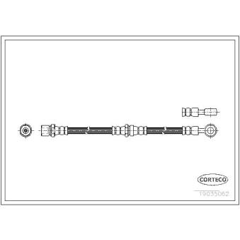 Flexible de frein CORTECO OEM 25531GA300