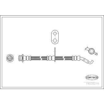 Flexible de frein CORTECO OEM 5155079J00