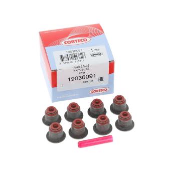 Jeu de joints d'étanchéité, tige de soupape CORTECO 19036091 pour CITROEN C3 1.6 16V HDI - 109cv